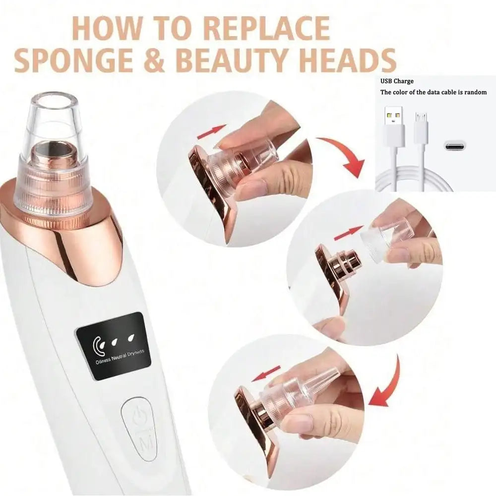Electric Blackhead Remover Pore Vacuum