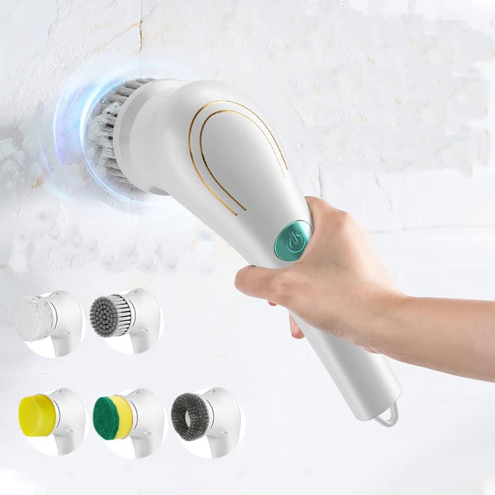 USB Rechargeable Handheld Cleaning Brush
