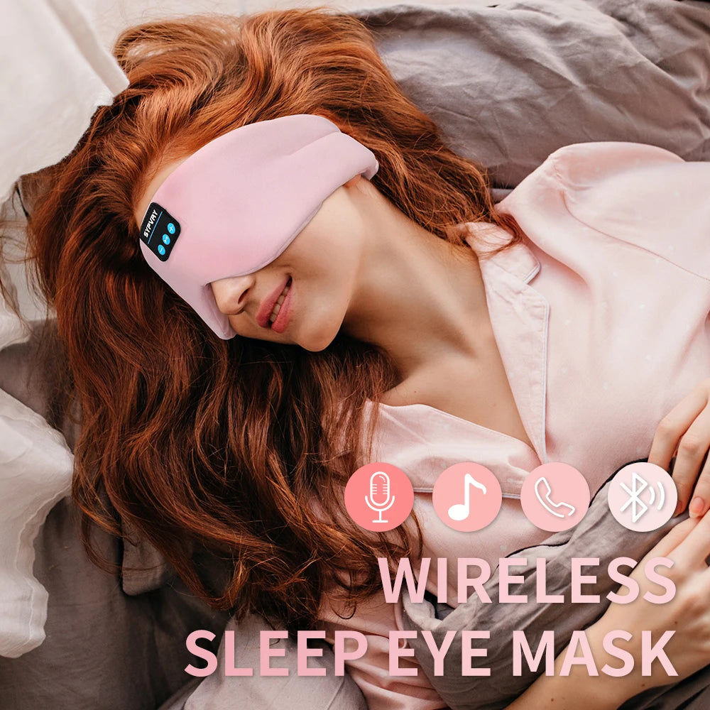 Bluetooth Sleeping Headphones Eye Mask