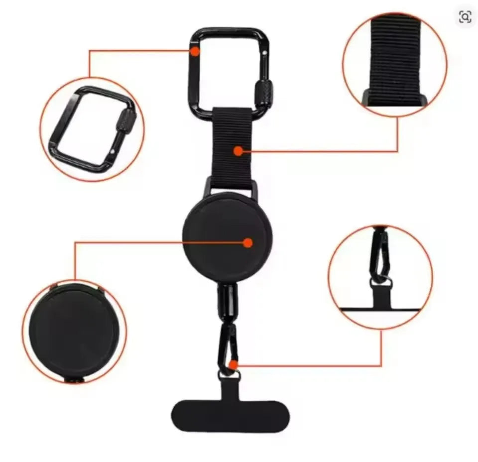 Anti-Lost Retractable Phone Holder Strap