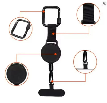Anti-Lost Retractable Phone Holder Strap