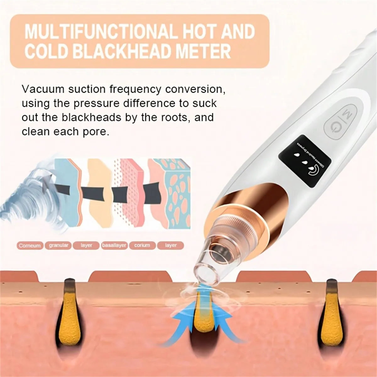 Electric Blackhead Remover Pore Vacuum