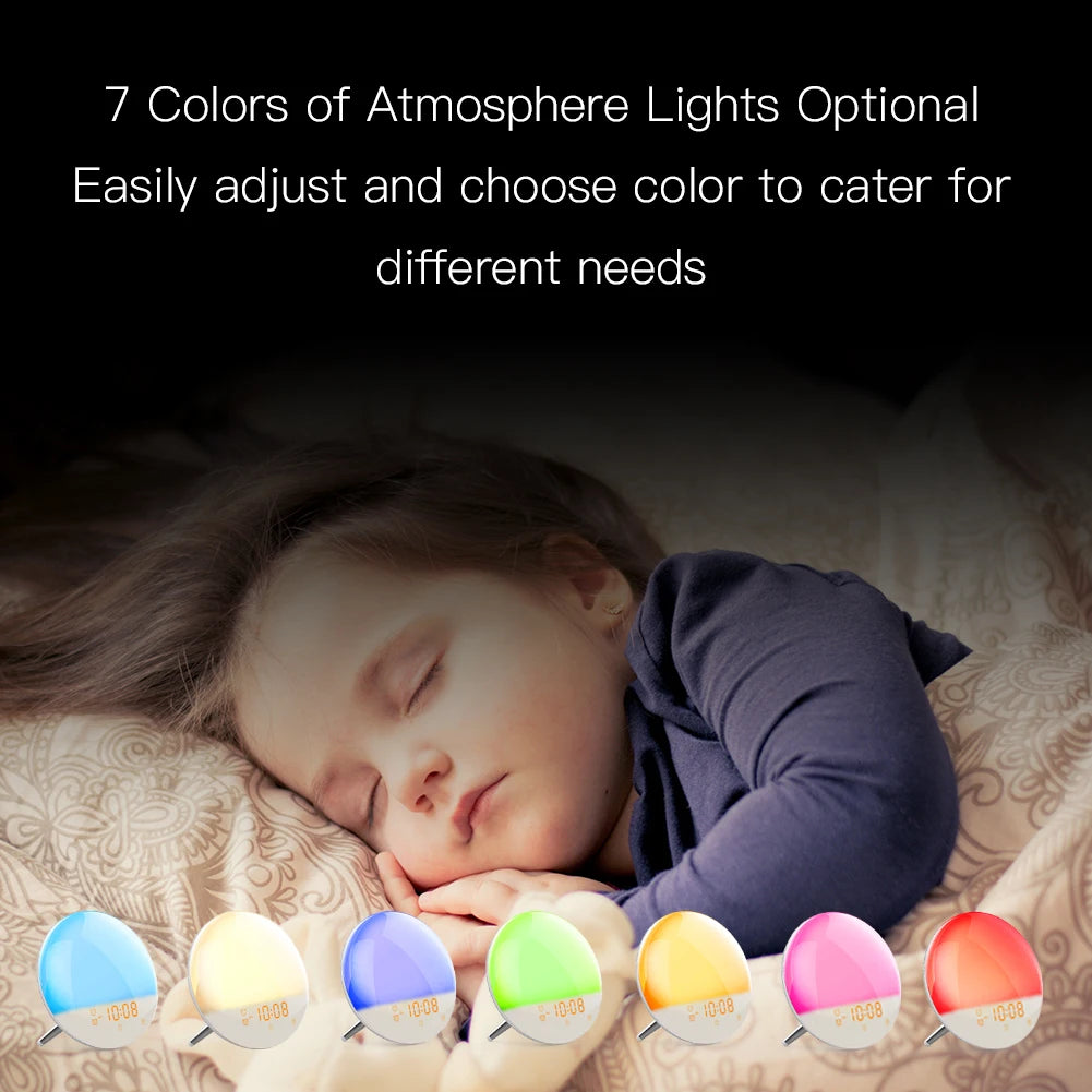 WIFI Sunrise Alarm Clock with Smart Light