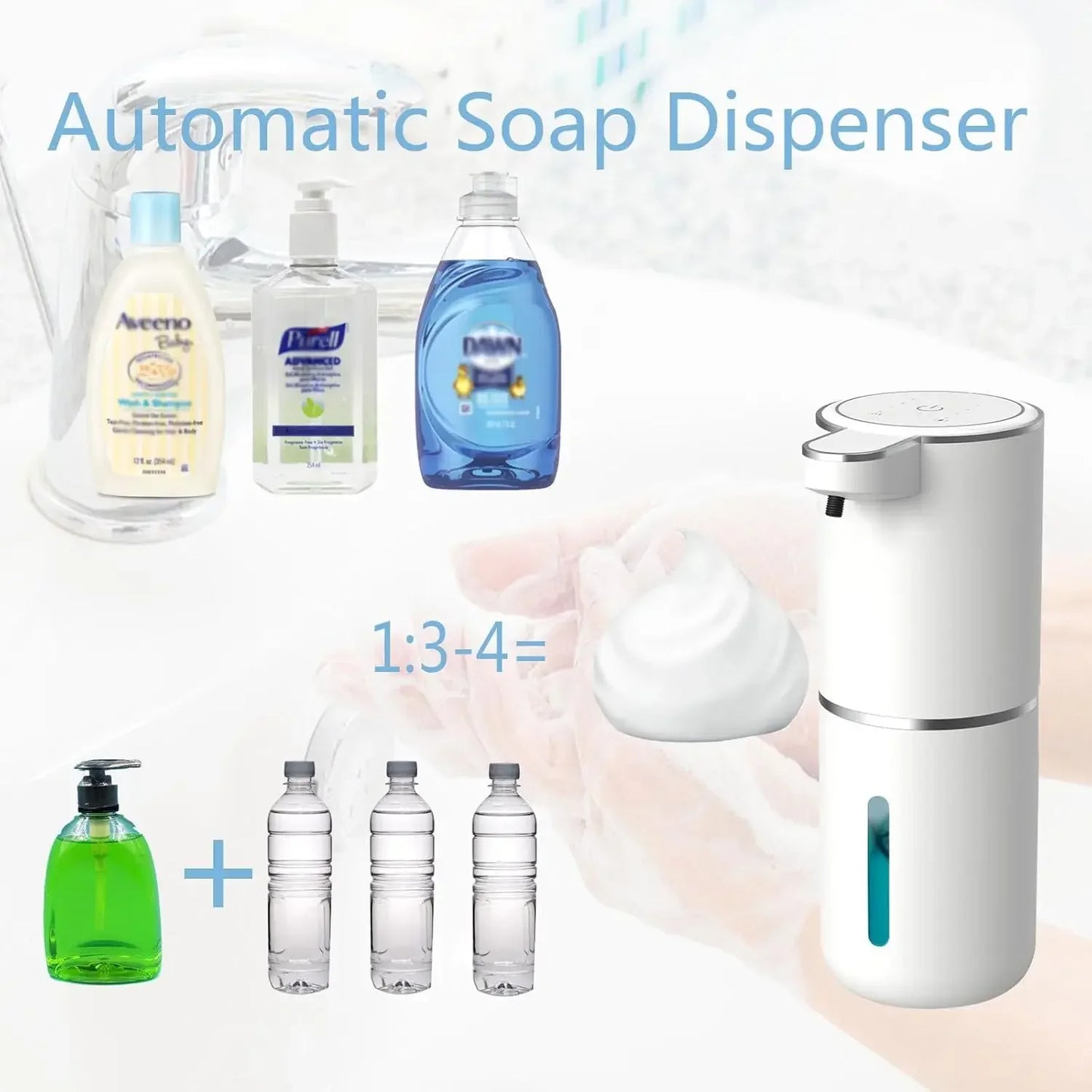 Automatic Liquid & Foam Soap Dispenser