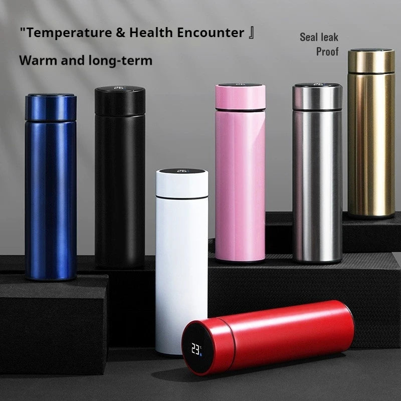 500ML Vacuum Insulated Smart Water Bottle