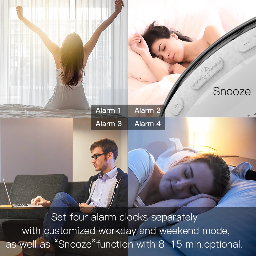 WIFI Sunrise Alarm Clock with Smart Light