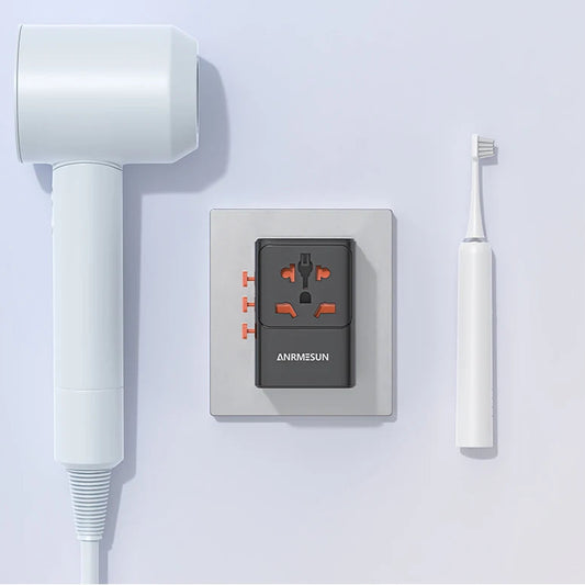 All-in-One International Travel Adapter Fast Charger