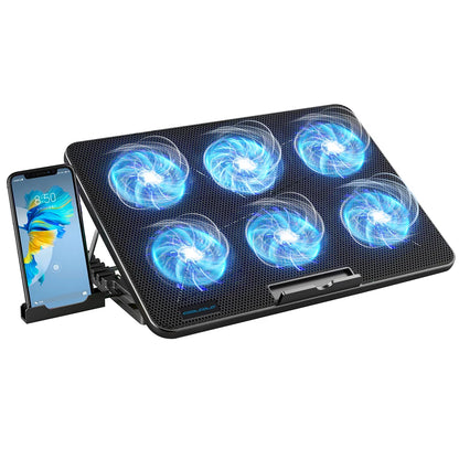 Laptop Cooling Pad with 6 Fans