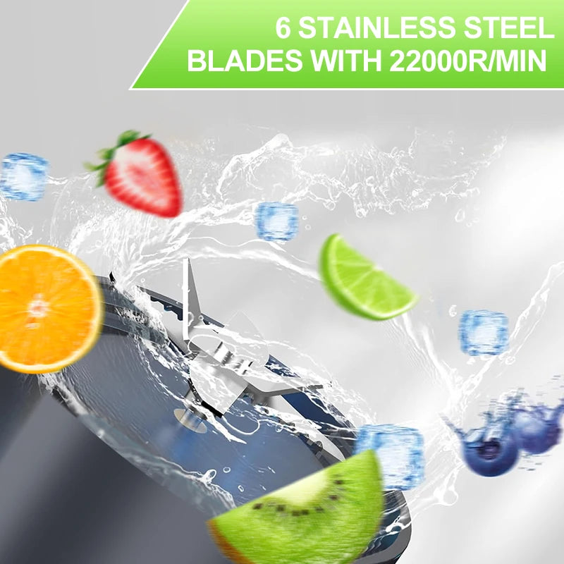 USB Rechargeable Juicer Blender