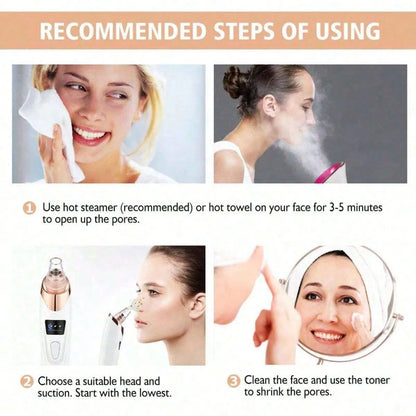 Electric Blackhead Remover Pore Vacuum