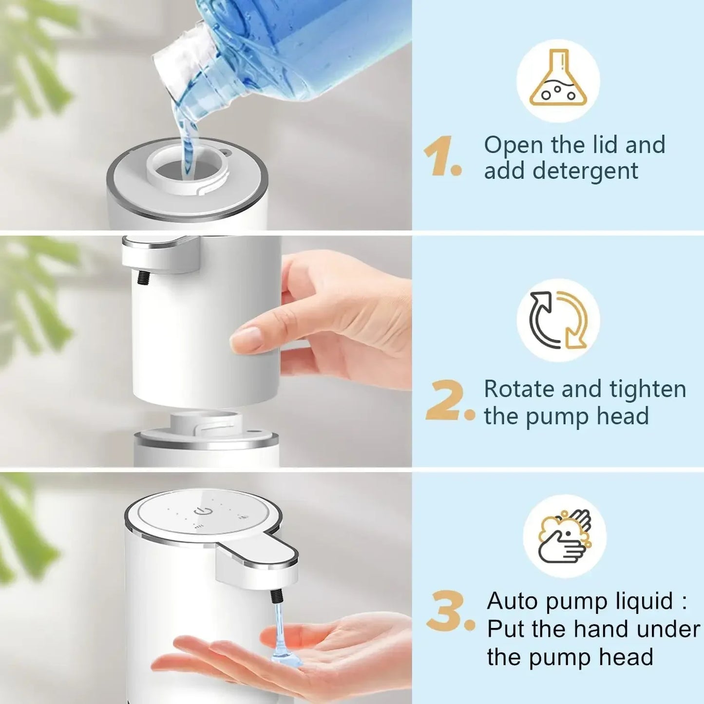 Automatic Liquid & Foam Soap Dispenser