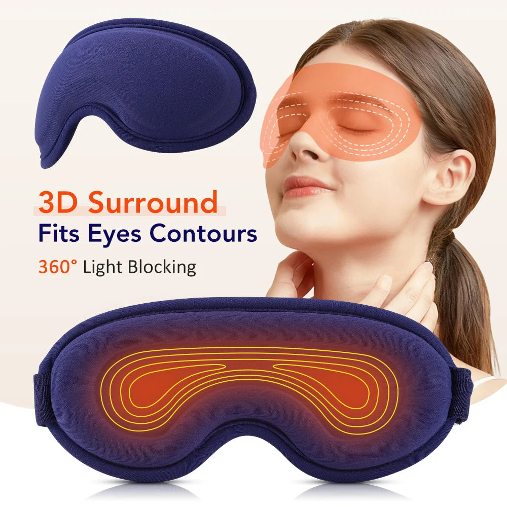 3D Electric Heating Eye Massager Mask
