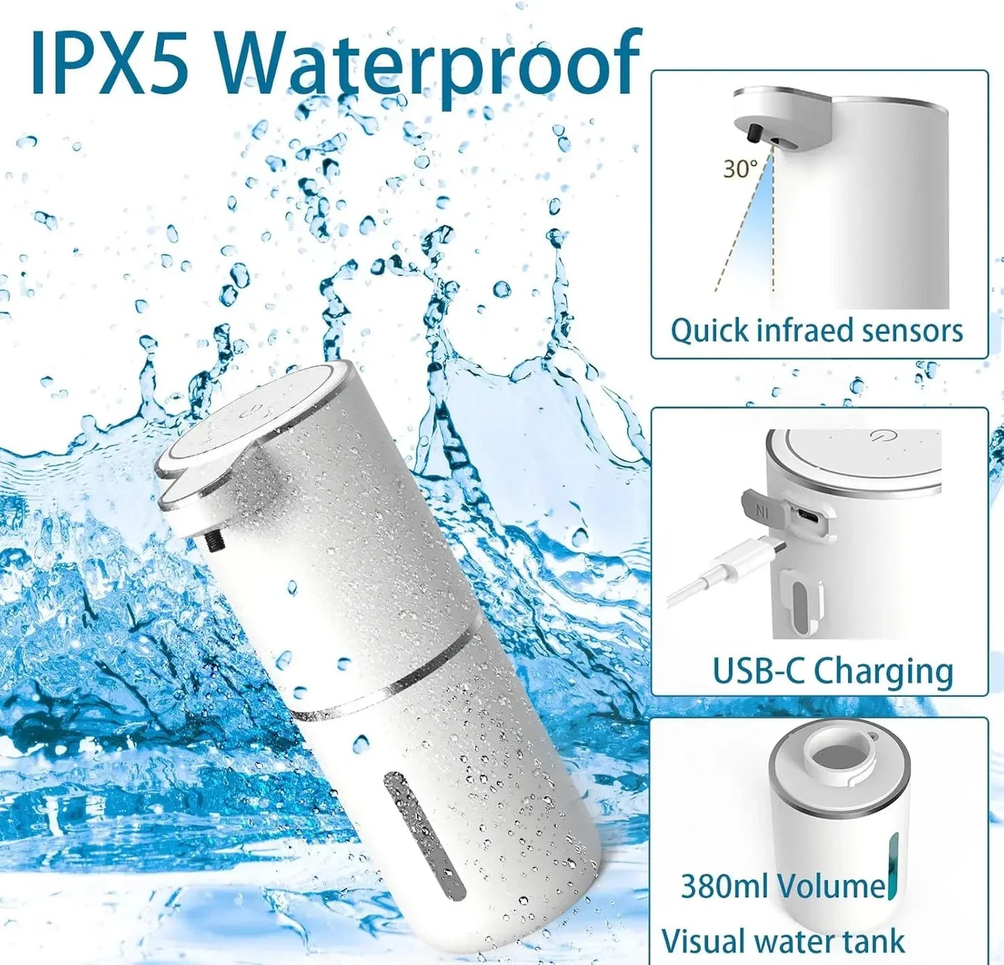 Automatic Liquid & Foam Soap Dispenser