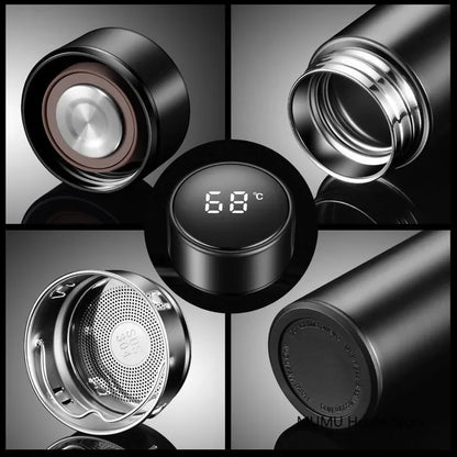 500ML Vacuum Insulated Smart Water Bottle